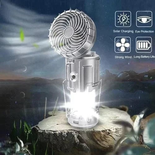 🔥🎁Hot Sale 49% OFF🎁🔥Portable LED Camping Lantern With Fan