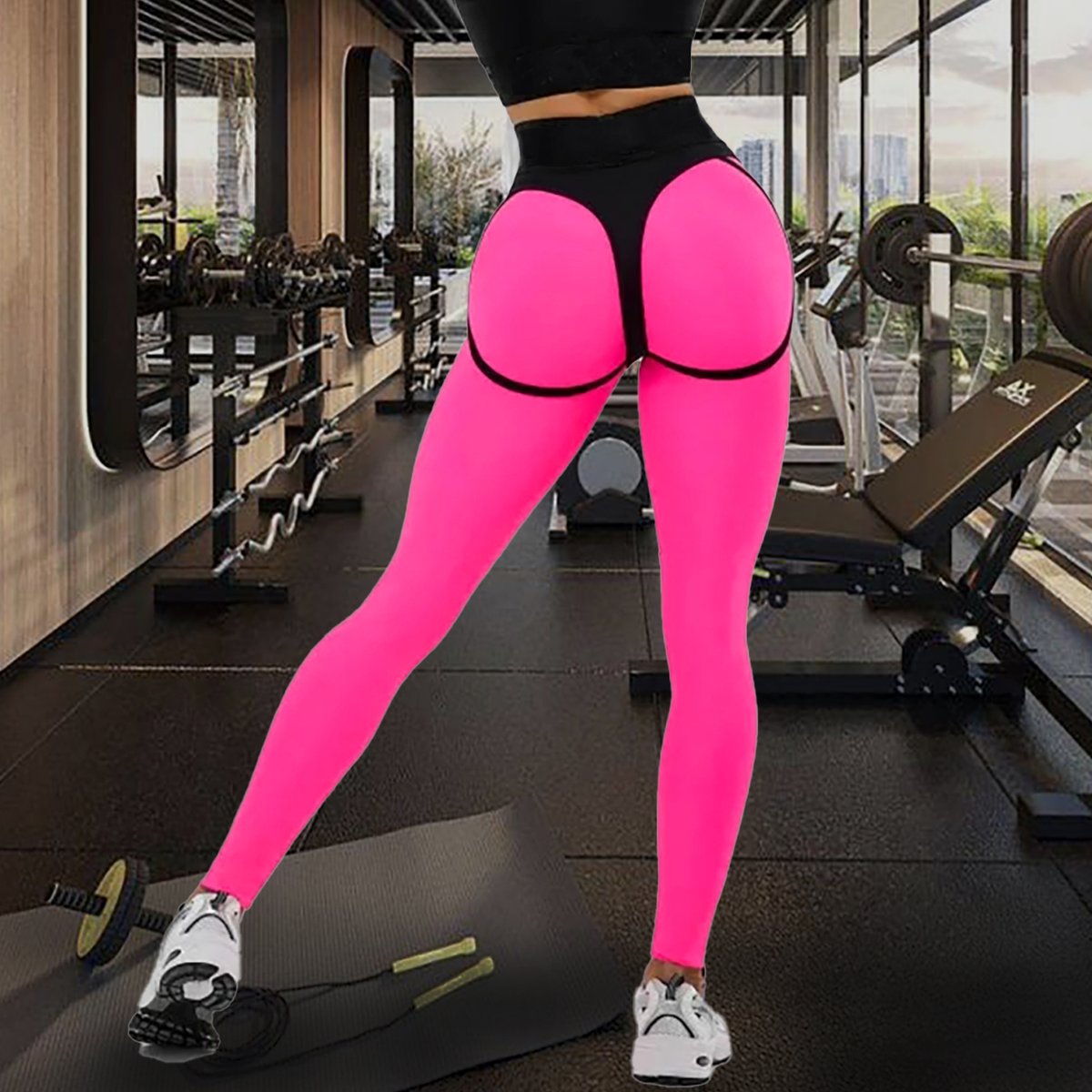 Sexy Pattern Sculpt Hip Lift Leggings