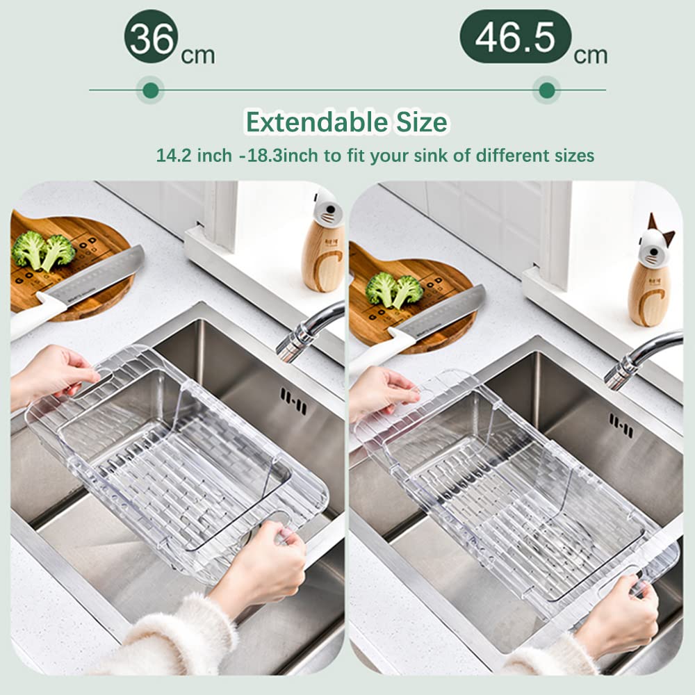 Bendable & Extendable Foldable Drain Basket