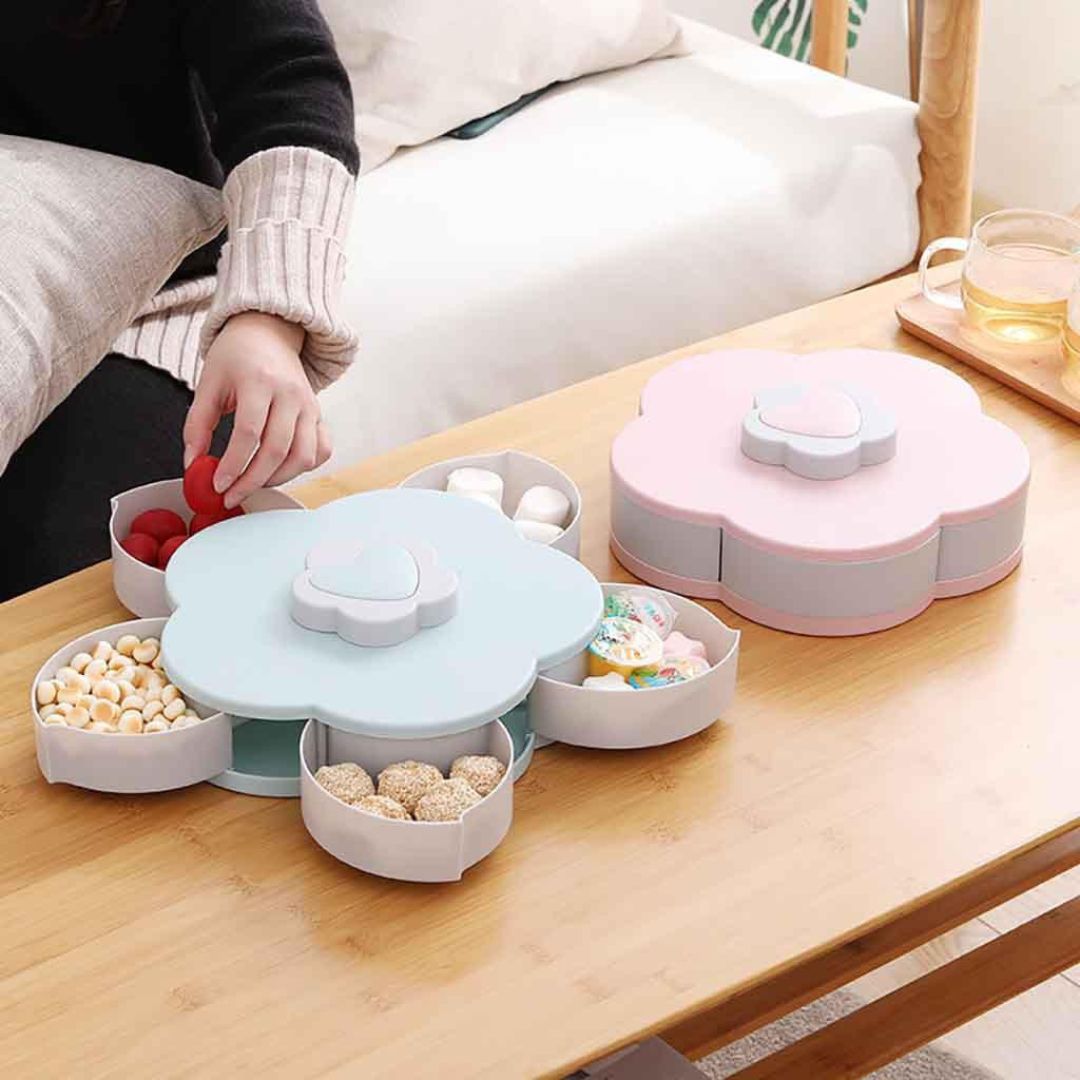 MobileSnack Holder with 5 Compartments