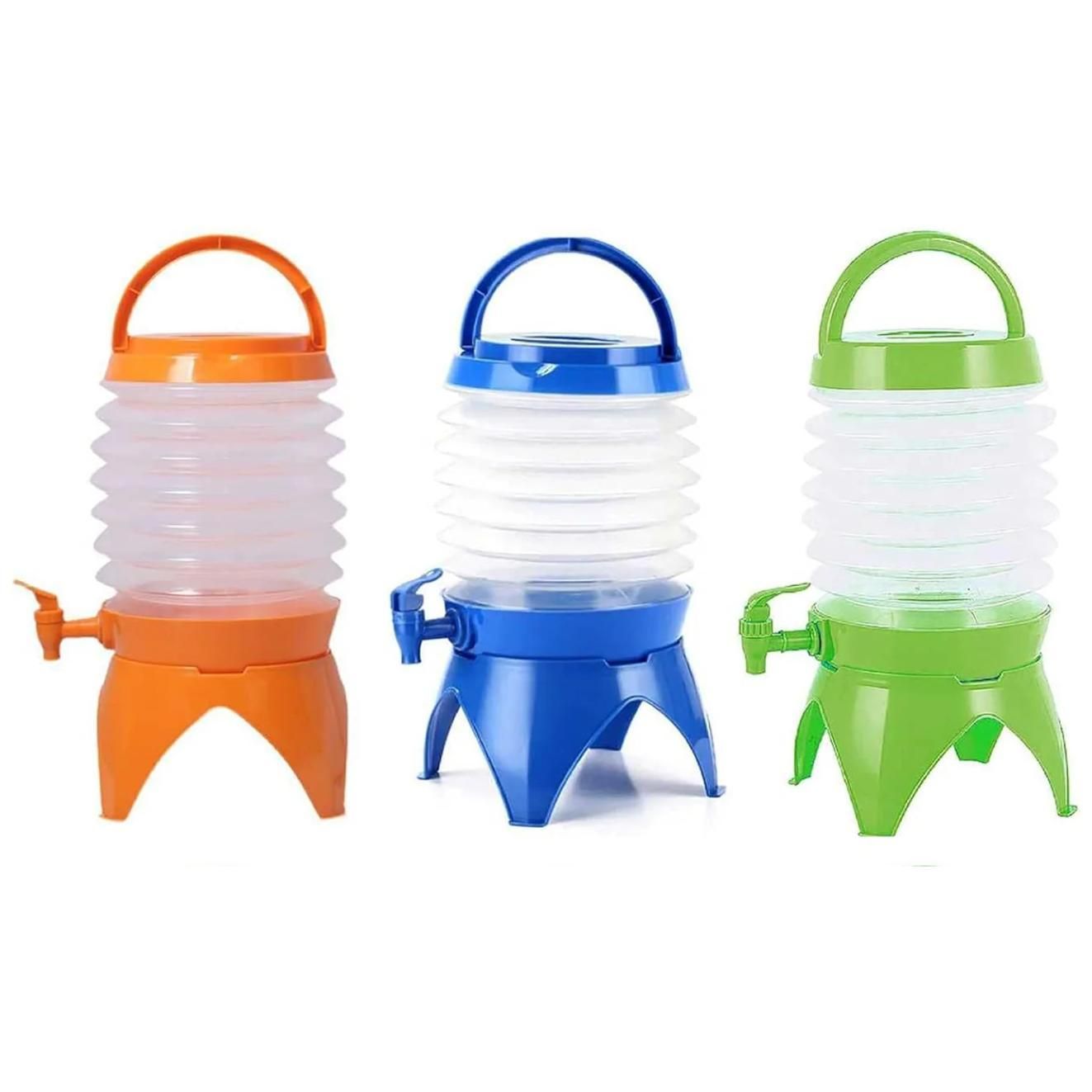 Collapsible Water Bucket with Spout