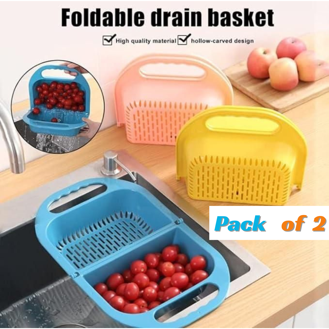 Bendable & Extendable Foldable Drain Basket