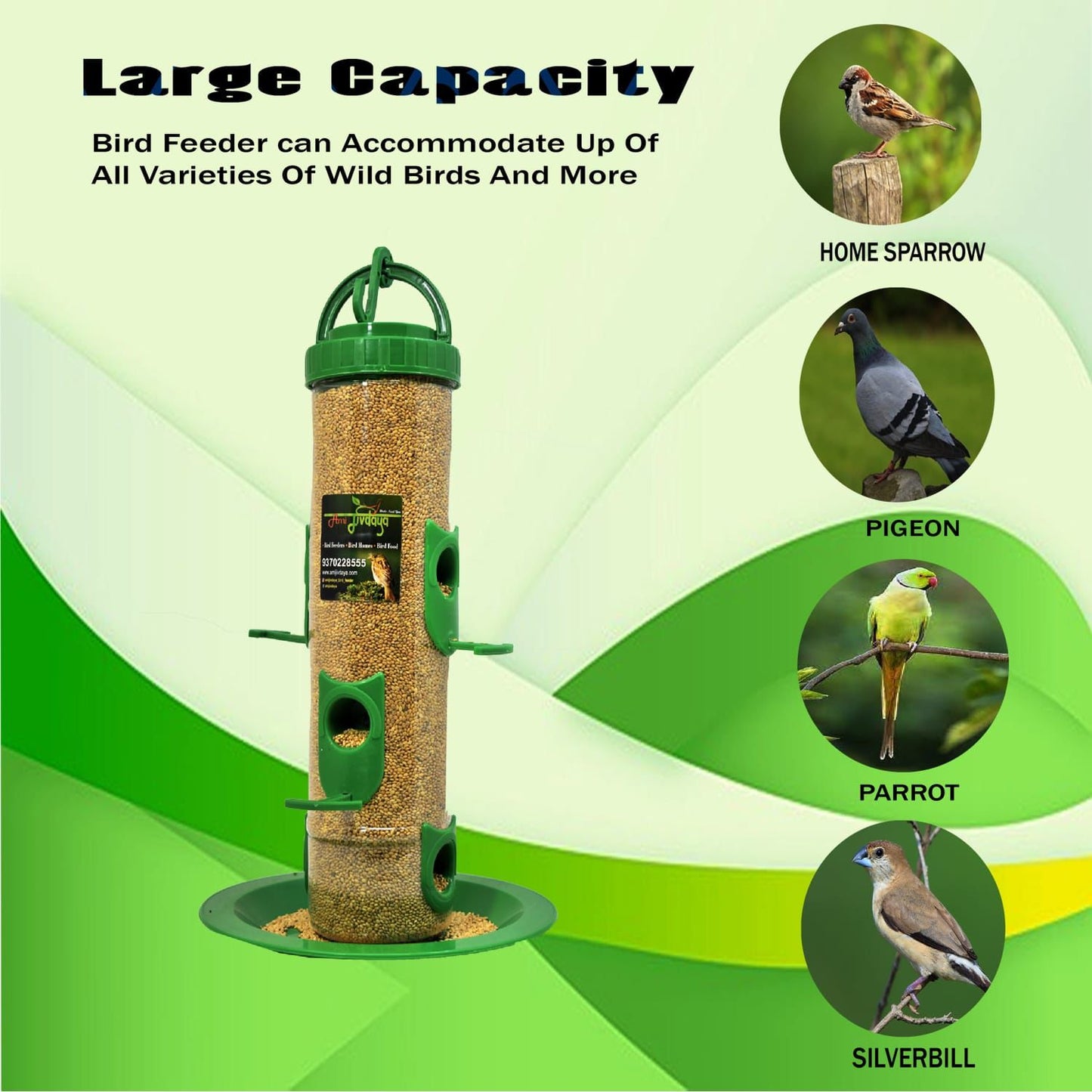 🔥HOT SALE 49% OFF🐦Squirrel-Proof Bird Feeder💥Buy 2 And Save More