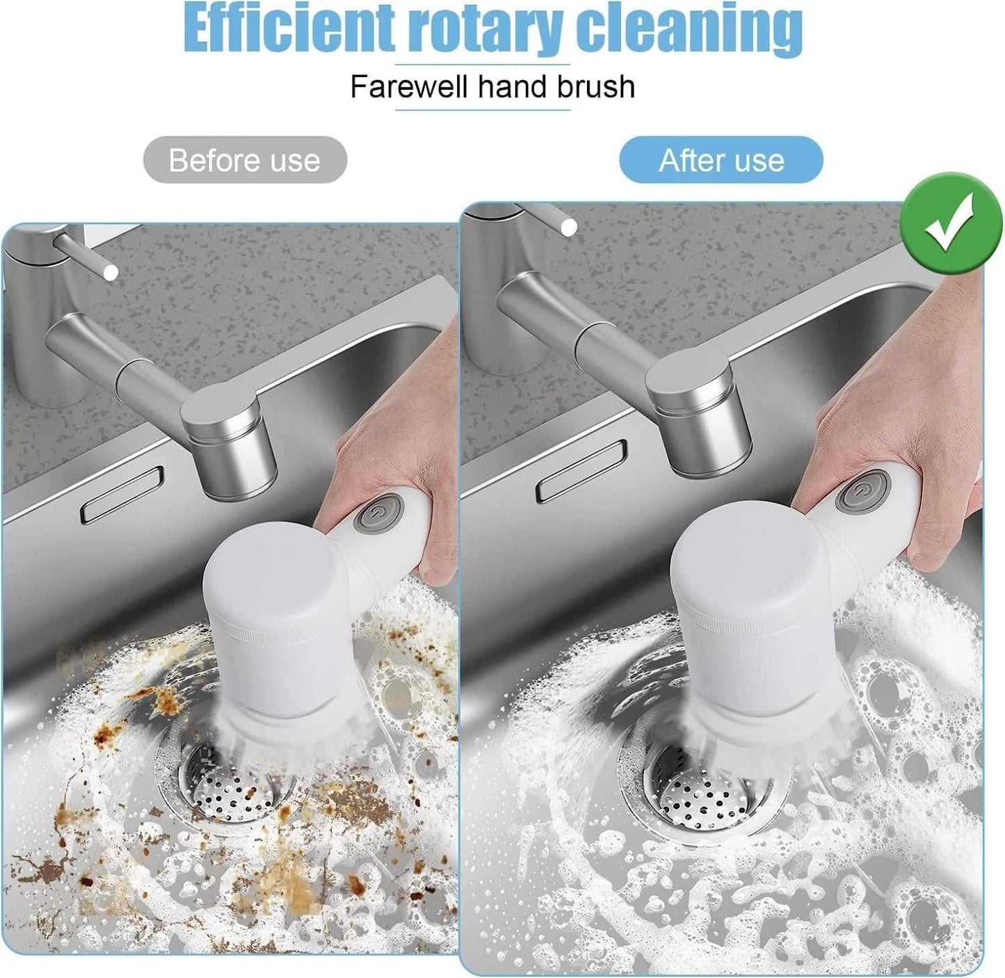 7 in 1 Multi-Function Electric Cleaning Brush